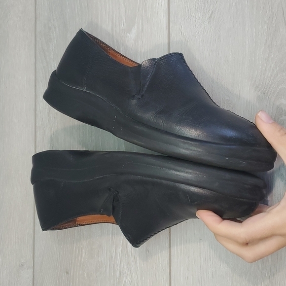 Birkenstock Footprints Women Outdoor Leather Clogs shoes sz 37 US 6 - Picture 6 of 12